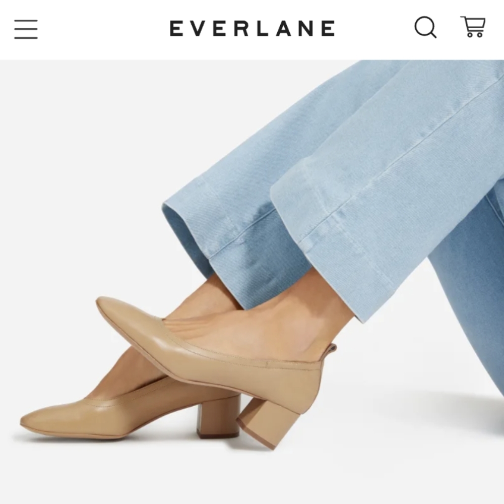Everlane Day Heel Nude 9